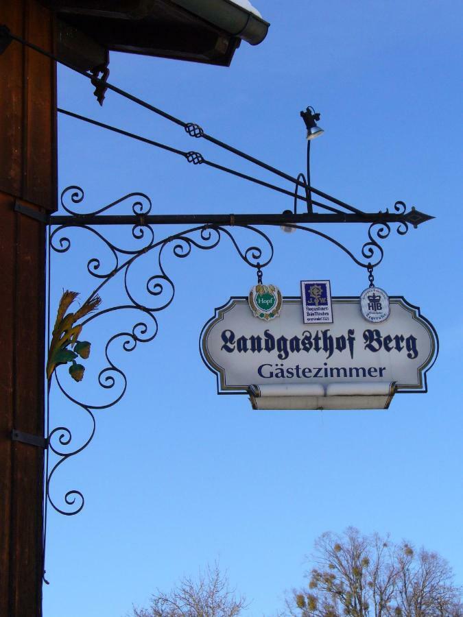 Landgasthof Berg Eurasburg Extérieur photo
